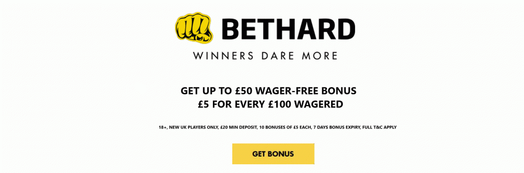 Bethard £50 wager free 